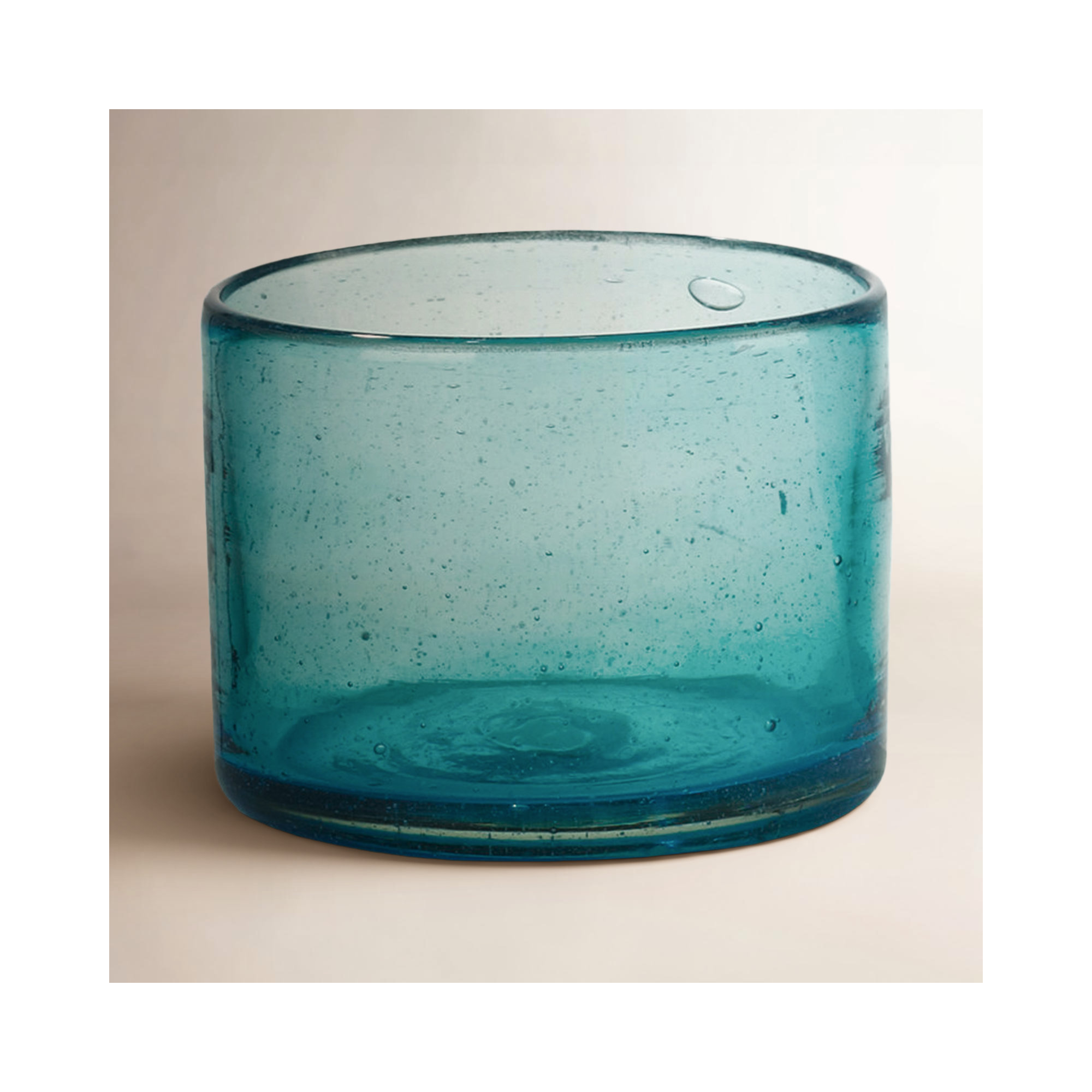 Quin 3.1'' Glass Table Vase, Aqua