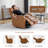Agatho 30.3''Power Swivel Rocker Recliner Chair-408301744