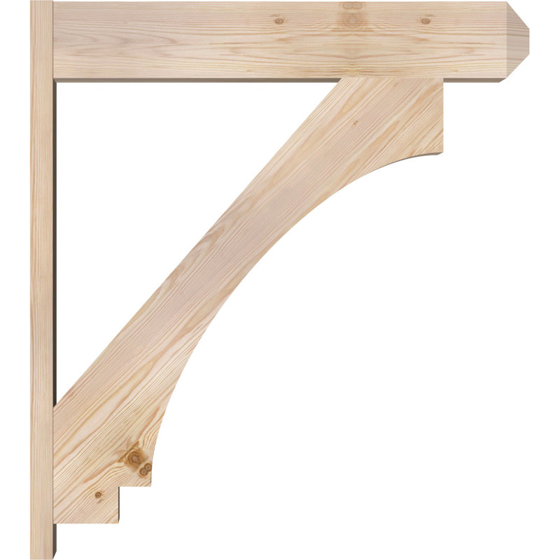 Persienne impériale, Sapin Douglas de 7 1/2 po (lisse), P 36 po x H 40 po