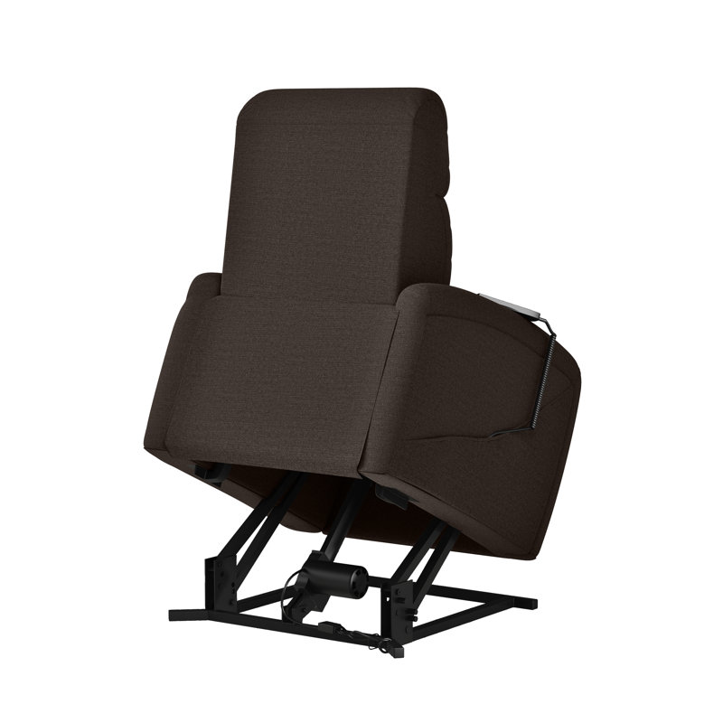 Benedetti Lift Assist Power Recliner, Chocolate Brown 