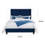 Hiu King Size Bed, Wingback Headboard In Black -117559585-117559587