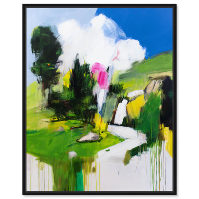 «Swiss Fields», art mural moderne sur toile 