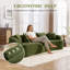 Ensemble de canapé modulaire courbé 3 pièces-62136064