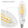 40 Watt Equivalent C11 E12/Candelabra 2700K LED Bulb