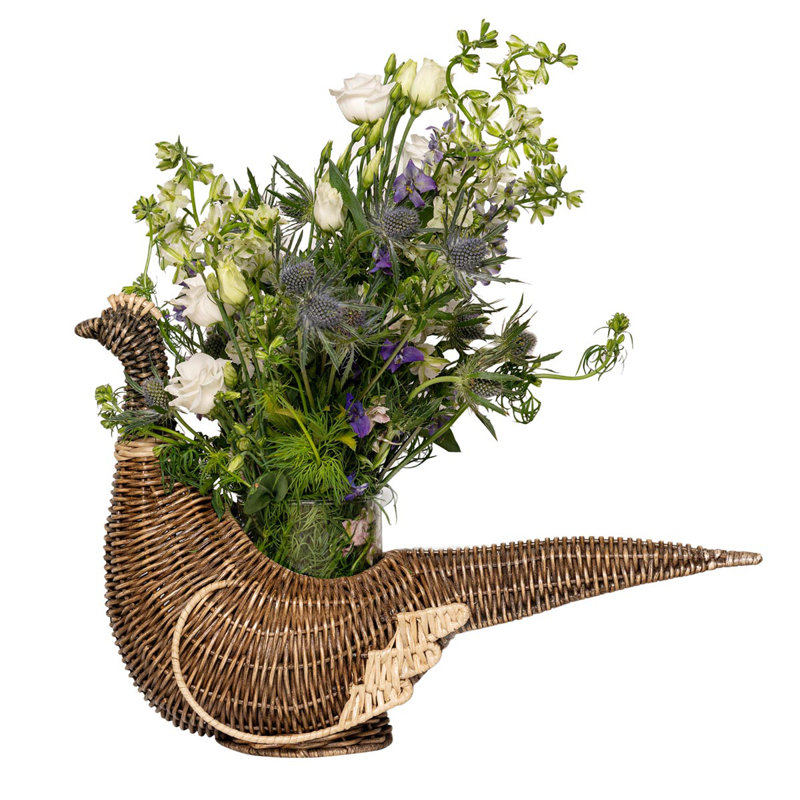 Devon Willow Pheasant Table Vase