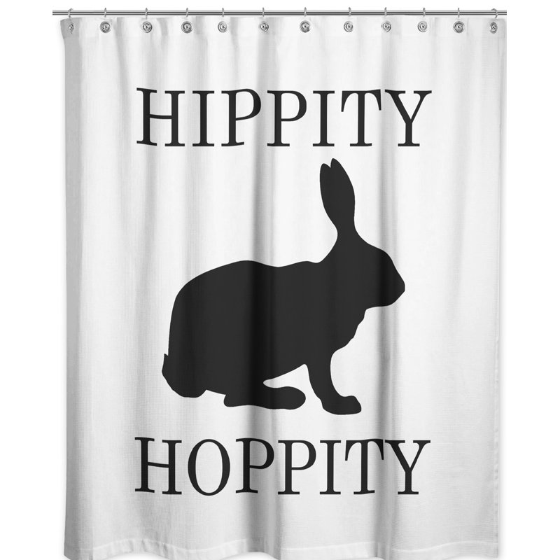 Rideau de douche simple hippa hoppity Sattler