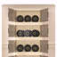 Armoire de rangement pliante de 19,69 po de largeur avec roulettes - Organisateur pliable en plastique à 5 niveaux avec portes magnétiques, bacs de rangement pour la maison et le bureau-616292528