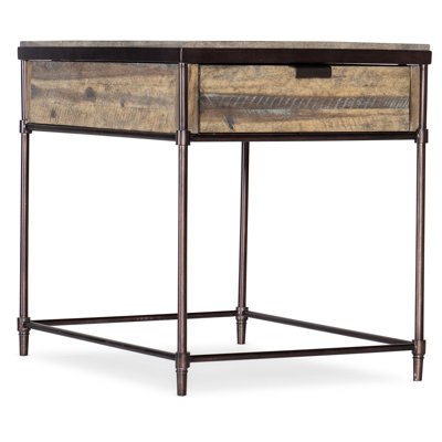 St. Armand Solid Wood End Table