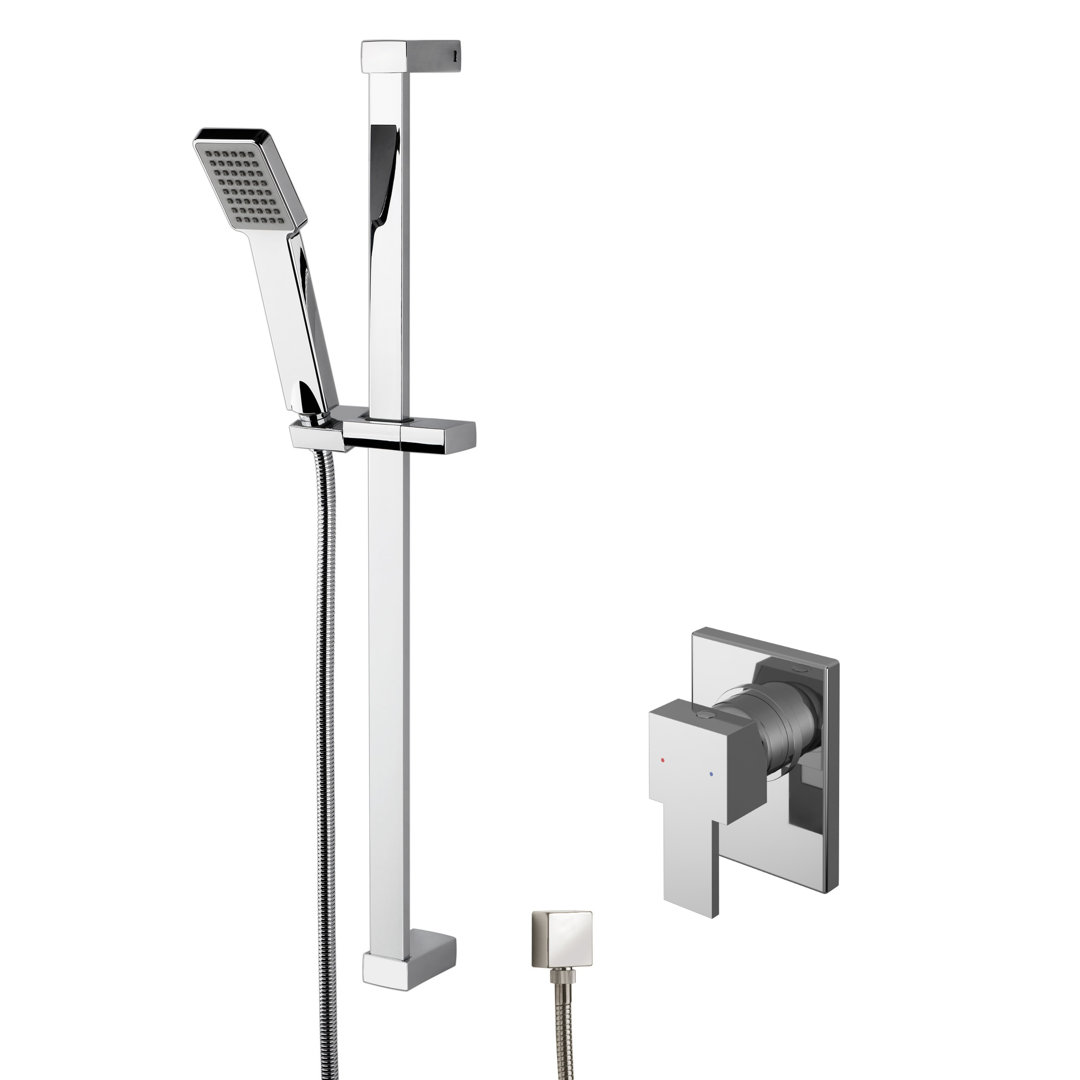 Mixer Shower with Handheld Shower Head