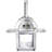 Big Horn Outdoors Stainless Steel Free-Standing Propane Pizza Oven with 34,000 BTUs, Built-In Thermometer & Accessories – 800°F Max Temperature