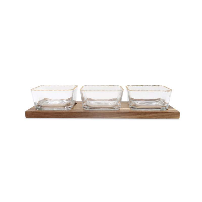 Millwood Pines Daneyah Glass Candy Bowl
