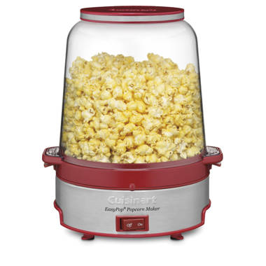 DASH DAPP150V2RD04 Hot Air Popper Popcorn Maker, 16 cups, Red