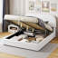 Lit plateforme tapissier Teddy-849204598-849204597