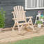 Camarena Solid Wood Rocking Chair-527899383