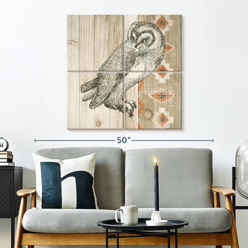 Brampt Natural Histoire Lodge Southwest I, H 32 po x l 32 po
