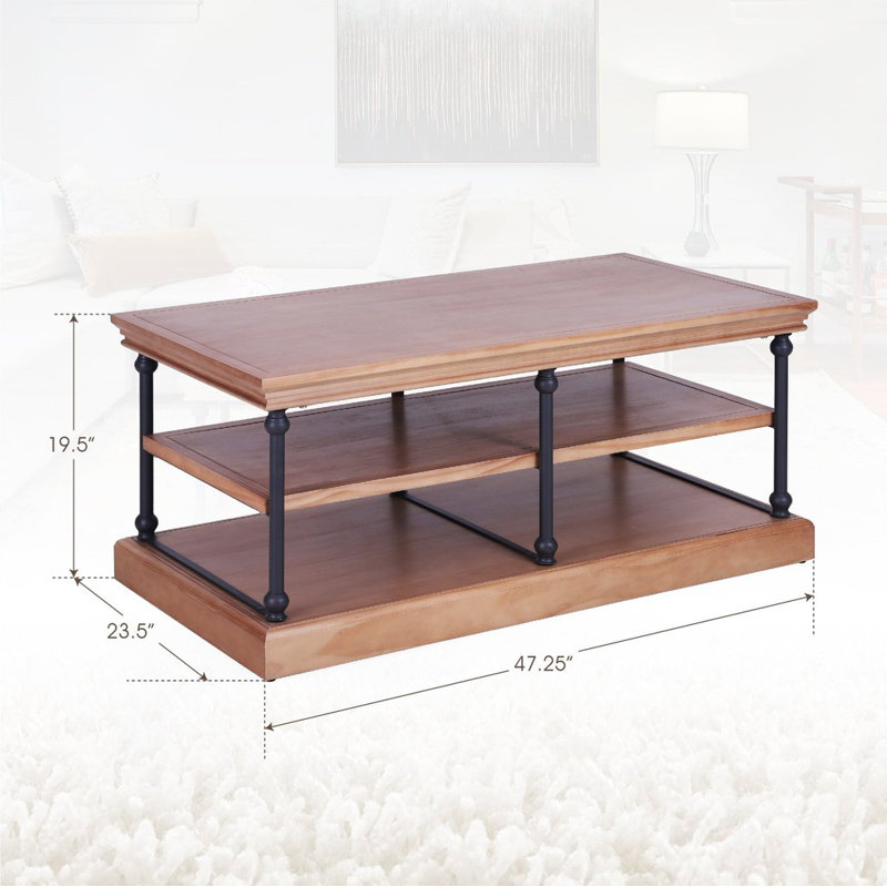 Table basse avec rangement Modale