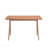 Rattan & Natural Finish Dining Table