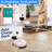Serenelife Smart Vacuum Cleaner - Automatic Robot Cleaning Vacuum With App Control, 700Pa Suction, And 3 Cleaning Modes, Ideal For Hard Floor, Pet Hair, Low-Pile Carpet (White)-116312569