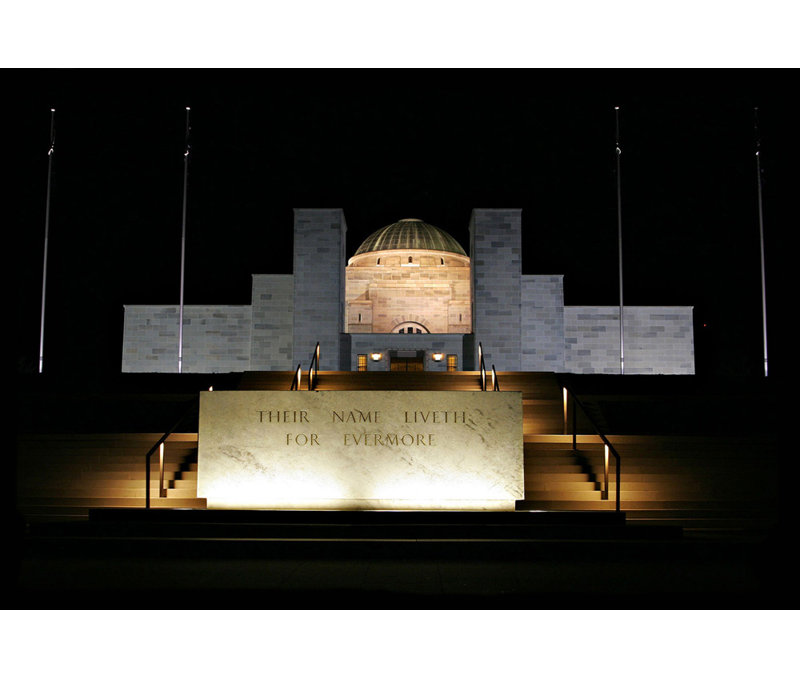 Australian War Memorial, 33" H x 48" W