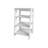 White Bathroom Organizer Shelf With 4 Spacious Shelves For Items Elegant Storage Efficient Placement Feature-417637097