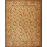 Savonnerie One-of-a-Kind 11'10" X 16'2" Hand Knotted Area Rug