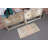 Beige Vintage Turkish Runner Rug With Eclectic Handwoven Wool For an Antique-Style Farmhouse Decor