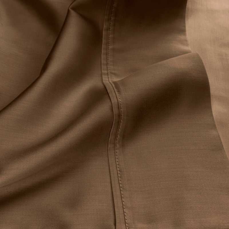 Ensemble de draps Edmont , Lit double, Taupe