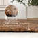 Griffin Rustic Farmhouse Woven Jute Solid Brown Rug
