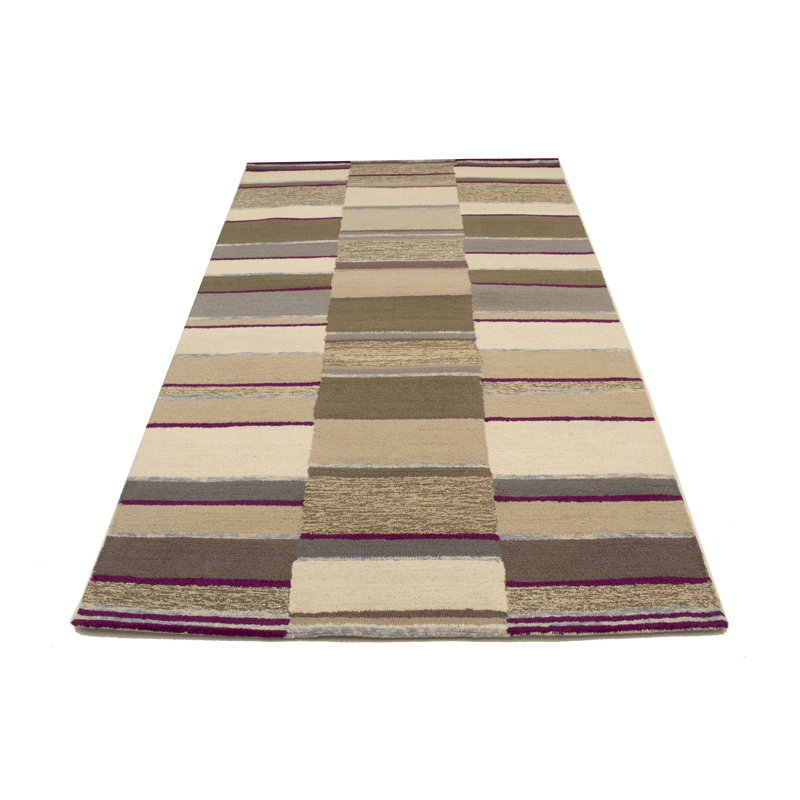 Performance Wool Striped Indoor Rug