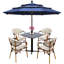 Parasol de marché 9 pi Kasia-39993634