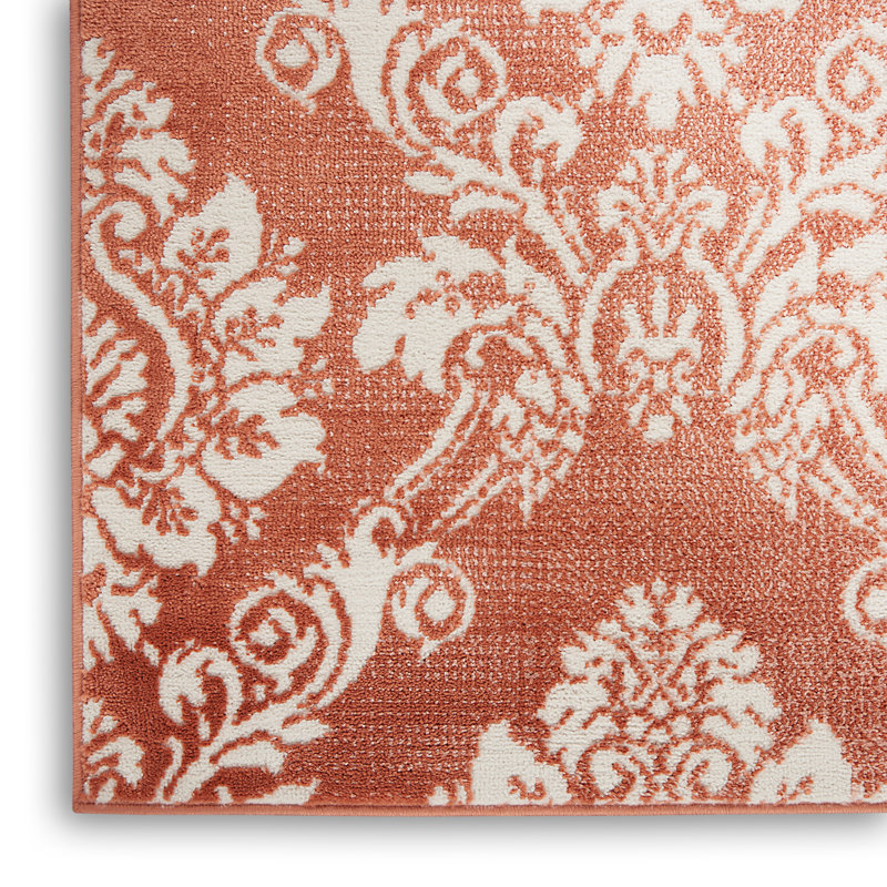Coyst Damask Indoor Rug, Rectangle 7'10" x 9'10"
