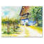 Maison près du vignoble - Peinture sur toile-67406670-67406688