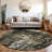 Solayne Gray Washable Indoor-Outdoor Rug - -88904036