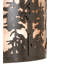 Applique murale en acier Jaithen