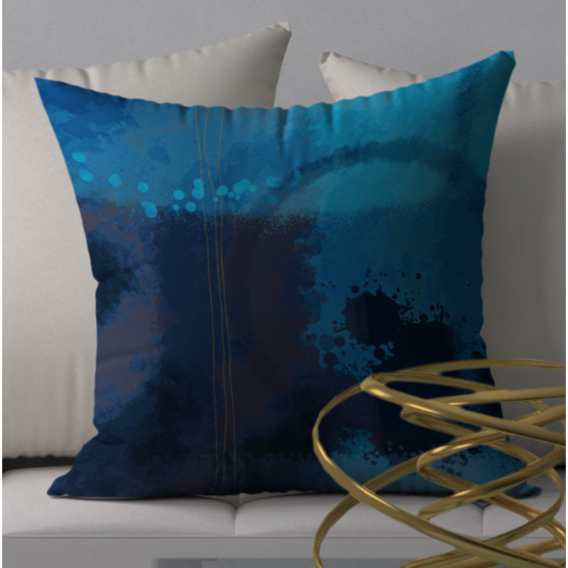 Reversible Throw Pillow, 24" x 24"