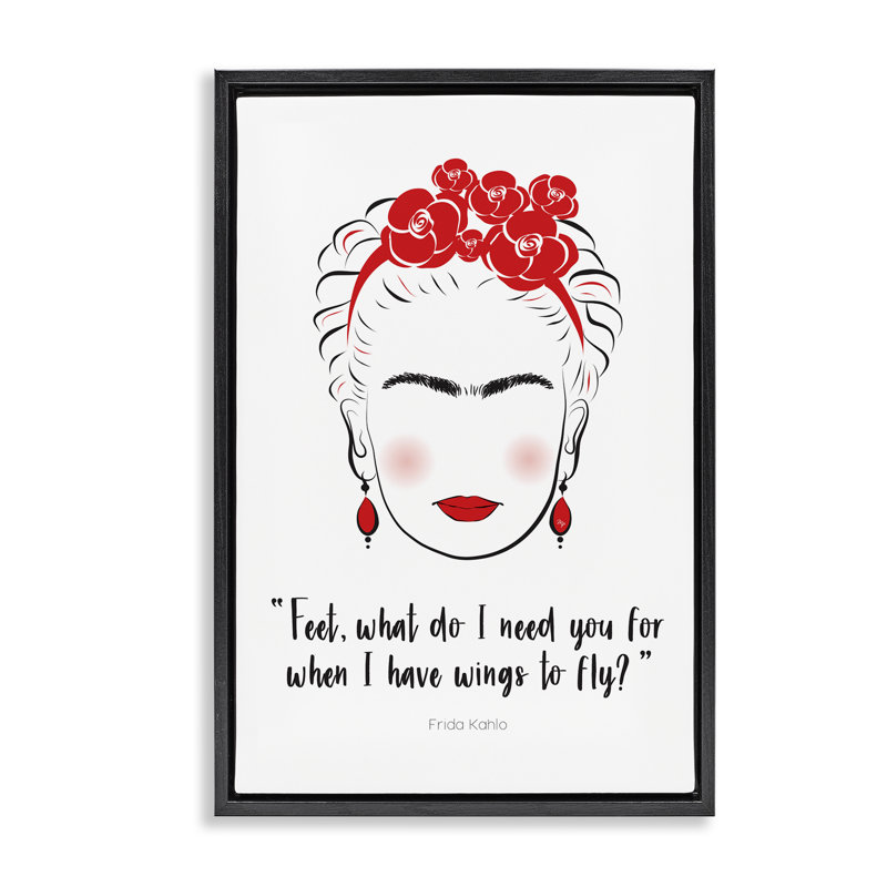 «Wings To Fly», toile flottante encadrée par Martina Pavlova, H 31 po x l 21 po, Cadre flottant noir de jais