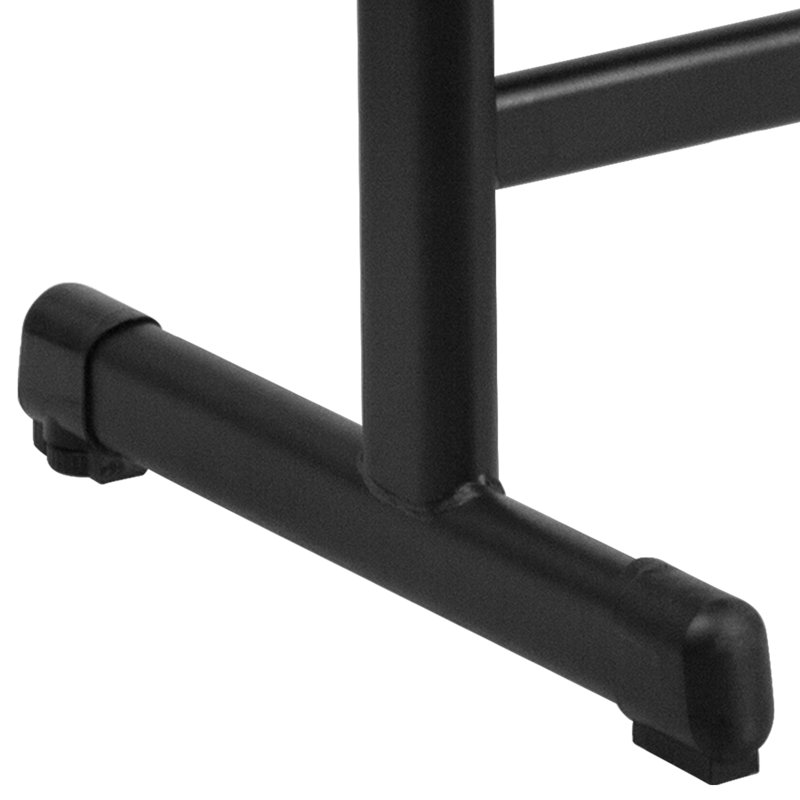 Adjustable Black and Gray Steel Student Desk