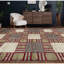 Wool Geometric Area Rug in Red/Beige/Light Yellow-106956545