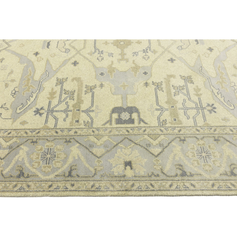 Tapis oriental Oushak Chobi Mute
