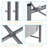 Serik Iron Tray Top End Table-63519672