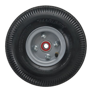 4-Ply Pneumatic Hand Truck Wheel with Sealed Semi Precision Bearings