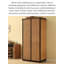 Garde-robe de luxe en rotin clair