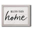 «Bless this home», reproduction sur toile encadrée-190876615