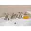 Lavatory Widespread Bathroom Faucet with Drain Assembly