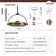24.8" Orison Outdoor/indoor Garage Ceiling Fan With Light, Manual Vertical Rotation