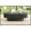 Table basse ovale élégante de 43,3 po-1223986413