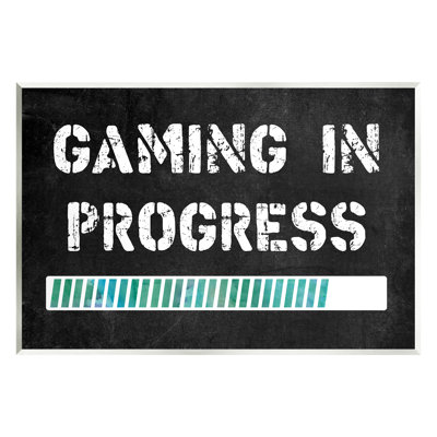Bb-684-Wood " Gaming In Progress Bar "