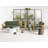 Wink Powder-coated Aluminum Tabletop Lantern-64076257-64076258