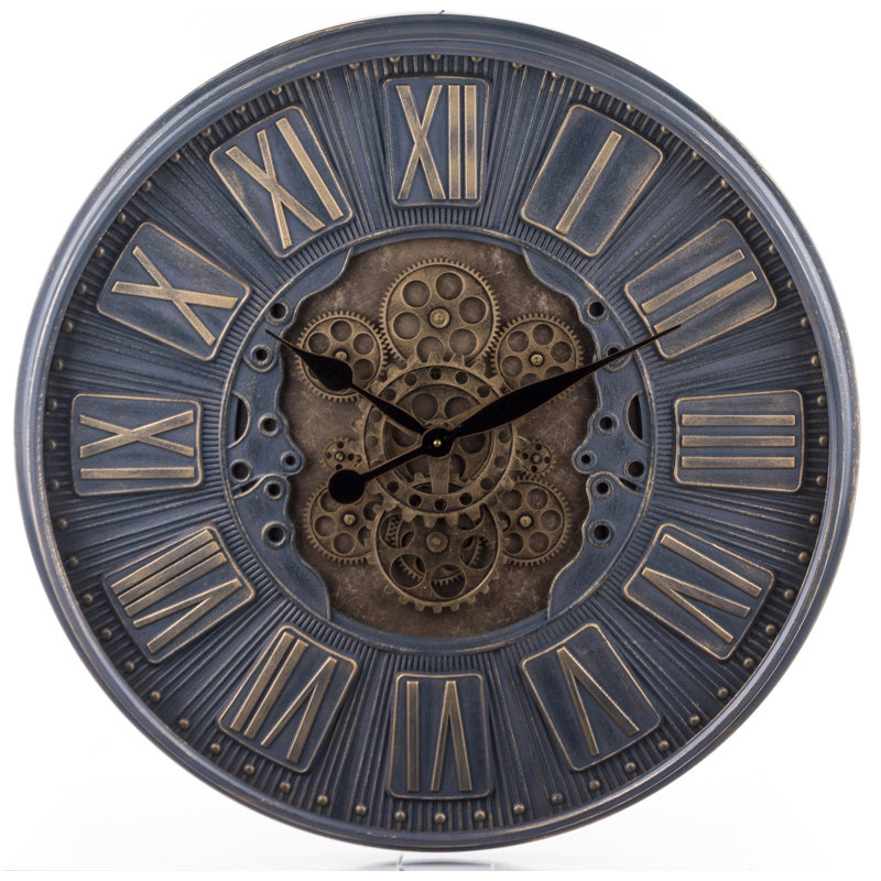 Aftab Metal Wall Clock