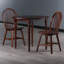 Donaven Drop Leaf Dining Table With Windsor Chairs, Walnut-101798073